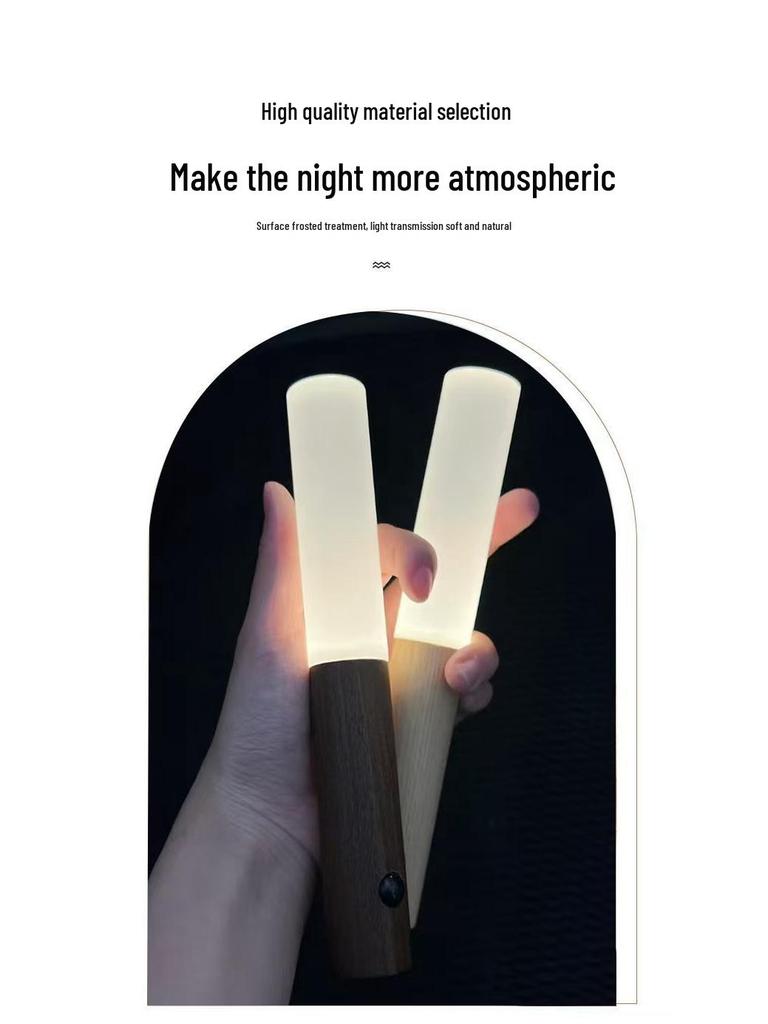 Rechargeable Dual-Use Motion Sensor Magnetic Wall & Night Lamp