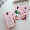 Love Heart Case For Samsung A6 2018 Cover A600F Silicon Tpu Phone Case For Samsung Galaxy A 6 A6 Plus 2018 A605F Case Cat Cactus