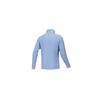 Skechers Godri Casual Sports Moisture-Wicking Quick-Dry Stand Collar Jacket Men Jackets Matte-Light-Blue P225M157-05CA