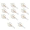 10Pcs/Set 1/4" Inline Clear Gas Fuel Filters Replacement 6mm Small Plastic Universal Motorcycle Gas Petrol Fuel Oil Filter Mini
