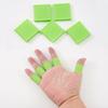 10Pcs Protetor de silicone para envoltórios de dedo Compressão de dedo Manga de suporte Talas Suporte de polegar para auxílio esportivo de basquete