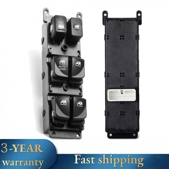 Front Left Side Power Window Switch for 2008 2009 2010 Hyundai Accent 1.6L L4