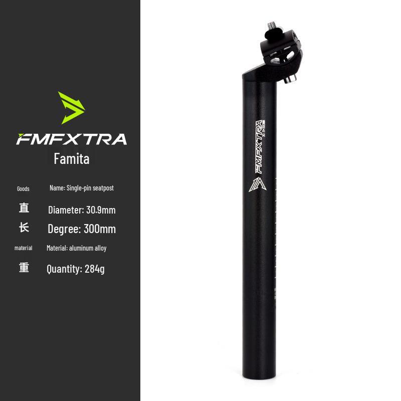 Aluminum Alloy Mountain Bike Seatpost - Sizes: 25.4mm, 27.2mm, 28.6mm, 31.6mm