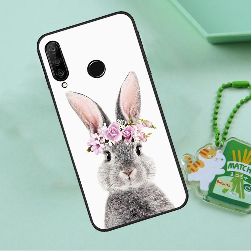 

Cute Bunny Rabbit For Huawei Nova 12s 12i 11i 7i 8i 9 10 SE Y91 Y90 Y60 Y70 Y72 Y61 P60 Pro P30 P40 Lite Case Huawei P20 Lite