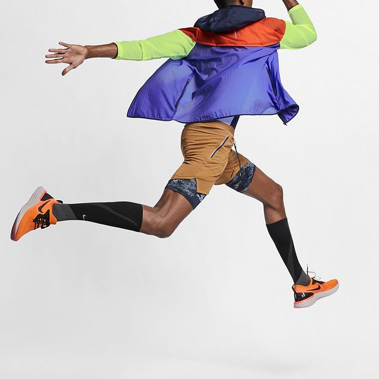 Nike Windrunner Running Hooded Jacket Men Jackets Floral AR0258-518