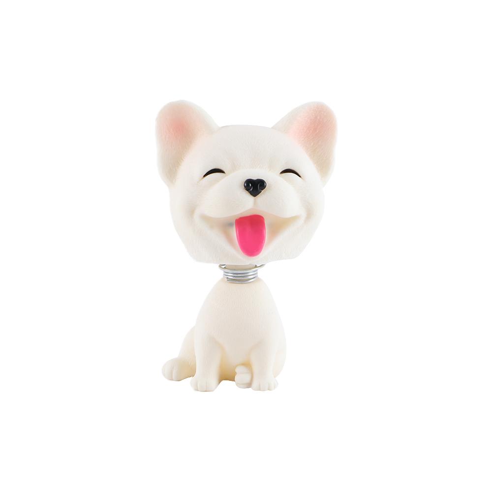 

Wobble Head Dolls Resin Car Decoration Gift Tabletop Bobblehead Dog Car Ornaments Nodding Puppy Toys Shaking Head Dog