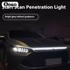 Car LED Hood Light Strip For Jeep Grand Cherokee Commander Wrangler Daytime Running Lights Start Scanning Lamp Accessories