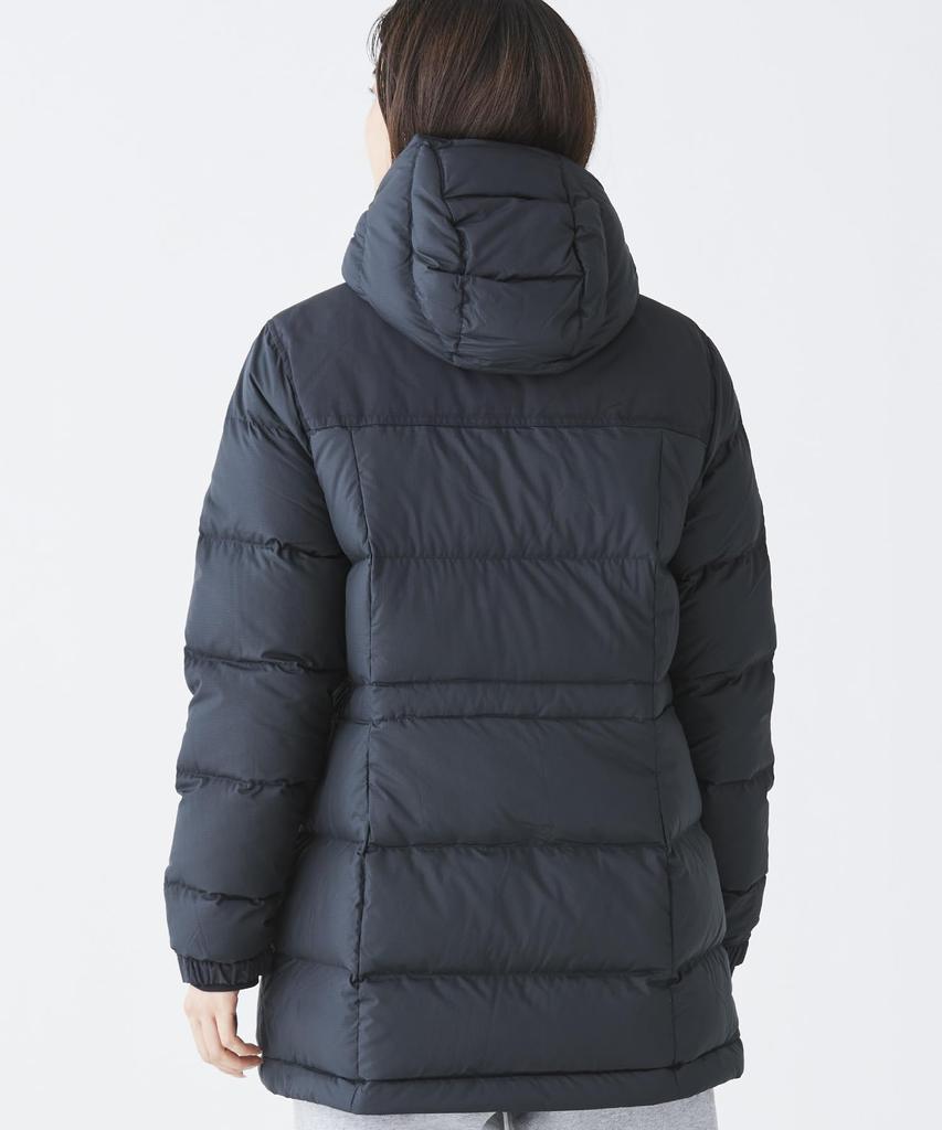 Mountain Classic Down Parka US Fit Petite L Nautical Navy Blue 0UBW220006 [LLBE] Women's