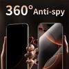 360° Soukromí / Matná fólie z tvrzeného skla pro ochranu displeje pro iPhone 16 15 14 13 12 Pro Max 16 15 14 Plus