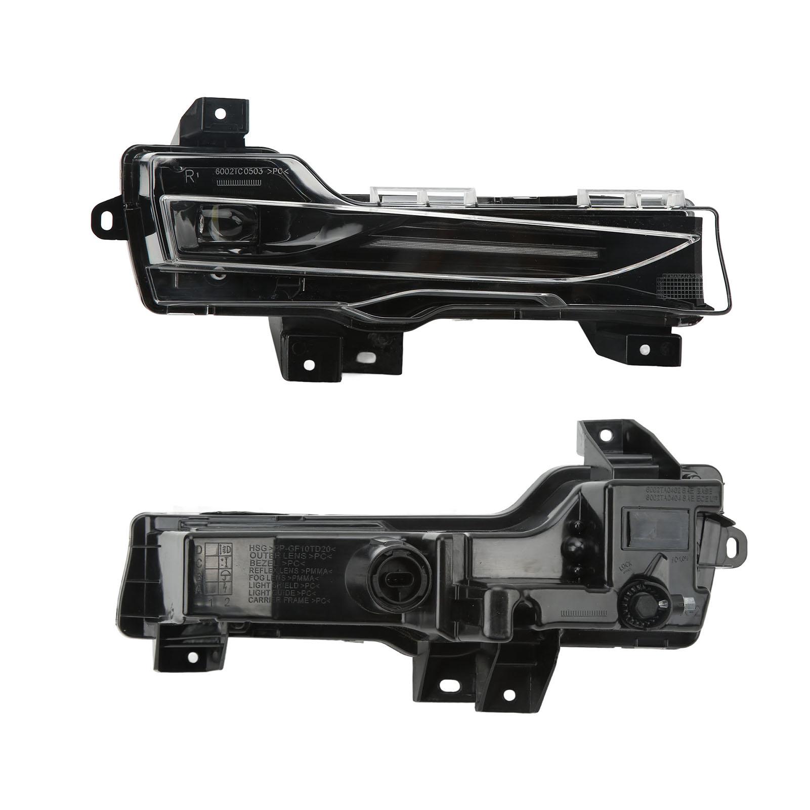 

Передняя правая противотуманная фара 1077392 00 E для пассажира, светодиодная дневная противотуманная фара DRL, замена для