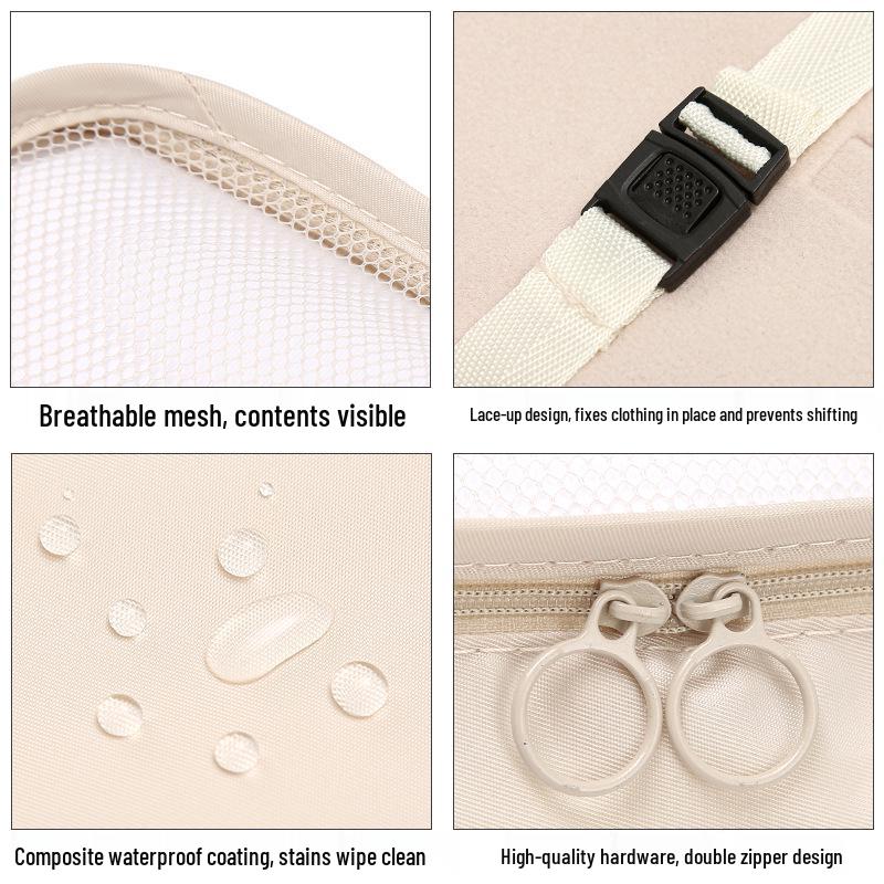 Seven-Piece Travel Storage & Packing Cube Set for Clothes