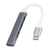 USB-C 4-in-1 Docking Station Hub with 3.0 Splitter Expansion