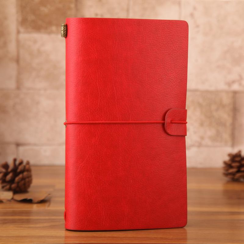 Retro A6 Portable Strap Notebook - Daily Diary & Business Notepad