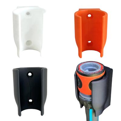 2Pcs Wall Mount Hose Head Holder Weather-proof Anti-slip Outdoor Backyard Lawn Gardening