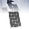 Camera Solar Charging Panel with Bracket 3W 5V Monocrystalline Silicon Type C Security Camera Solar Panel for   Devices