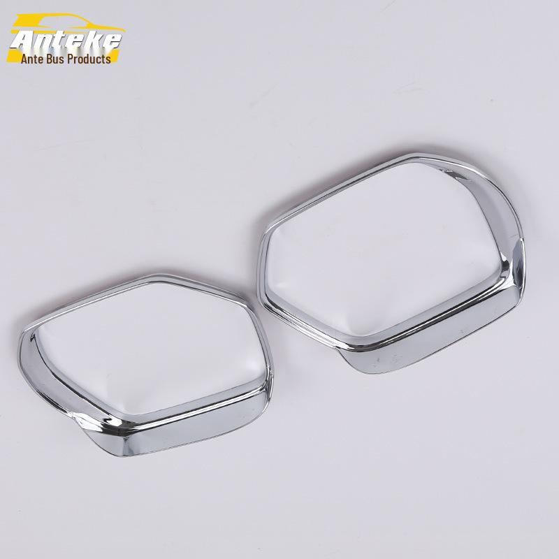 15 CRV Rearview Mirror Trim: Bright Ring Cover & Frame Decor