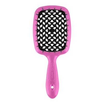 Pink and Black Hair Brush SMALL SUPER BRUSH