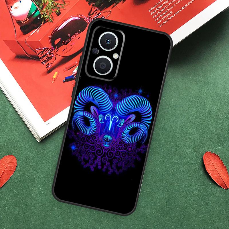 Twelve Constellations Case For OPPO Reno 10 11 12 13 14 Pro 11F 12F 13F 14F 7 8 Lite OPPO Find X9 X8 X5 Pro Cover