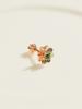 Minimal Piercing 14K Cut Four-Leaf Clover Piercing