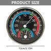 Wall Mounted Analog Thermometers Hygrometer Temperature Humidity Meter Clear Display Thermo-hygrometer 13cm Diameter