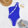 23-Year One-Piece Blue High-End Sexy Beach Swimsuit for Adults