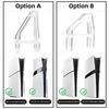 2Pcs Transparent Horizontal Stand For PS5 Slim / Pro Acrylic Triangle Base Holder Support Storage Stand for PS5 Slim Accessories