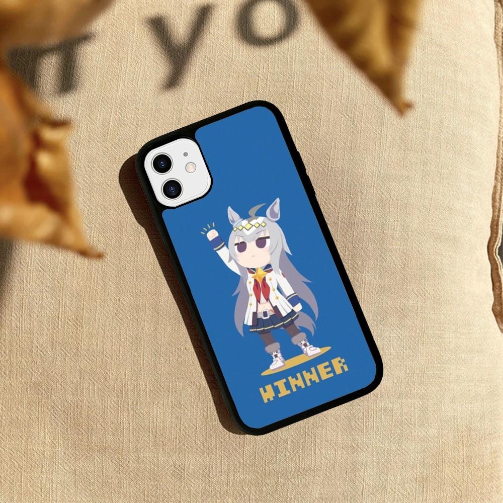 Anime Uma Musume Pretty Derby Tokai Teio Phone Case Silicone PC+TPU For For IPhone 11 12 13 14 15 16 Plus Pro Max Cover