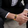 Noter Stylish Fishhook Bracelet Men 7 Colors Available Grade A 4mm String Street Hiphop Riding Sports Sweat Absorbent Braslet
