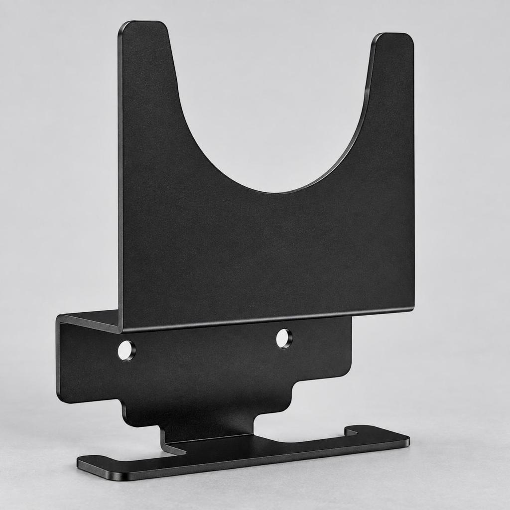 2 Pieces Angle Holder with Cord Hook Easy to Install Storage Stand Heavy Duty Garage Tool