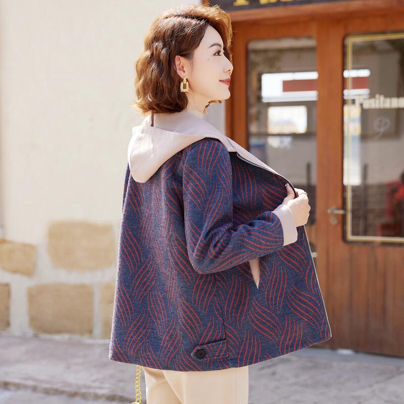 Women's Classic Hooded Warm Zip Jacket