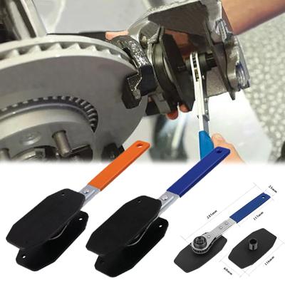 Herramienta separadora de pinza de pistón de freno de trinquete para automóvil, llave expansora de trinquete oscilante, prensa, separador cuádruple doble, kits de reparación de discos