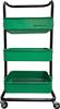 STAHLWILLE a Steel Storage Rack with 9197-0110JP, Height-adjustable, Mobile, Three-tier Casters, Green.