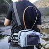 Wasserdichte Angler-Hüfttasche Große Kapazität Outdoor Lässig Unisex Schwarz Sporttasche Angelzubehör Angeltaschen Ködertasche