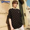FILA FUSION Couple's Monogram Striped T-Shirt