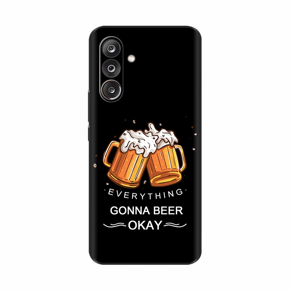 Case For Samsung Galaxy M36 5G Back Cover SM-M366B Cute Cartoon Painted Soft Silicone Case For Samsung M36 GalaxyM36 Fundas Capa