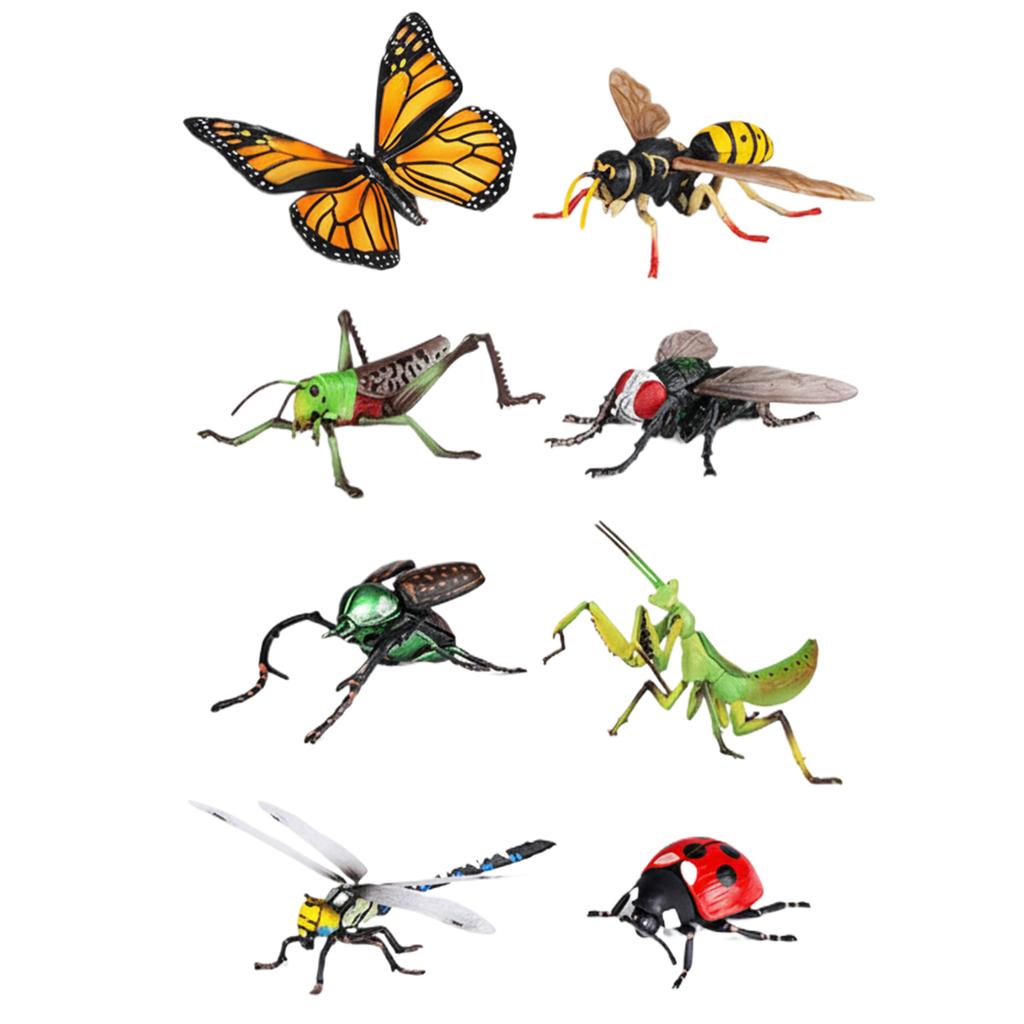 Insect Animals Model Marine Land & Insect Animals Miniature Set Toy Insect Assembly Animal Model Toys Cute Education Kids Toys