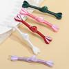 Hengmeihe B-Type Cheongsam Satin Swallowtail Hand-Woven Hanfu Decorative Button