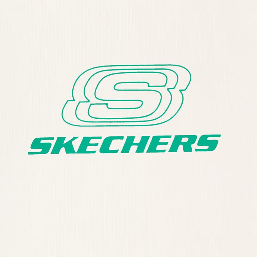 Skechers Solid Color Breathable Round Neck Pullover Comfortable T-Shirt Unisex tops L226U080-0074