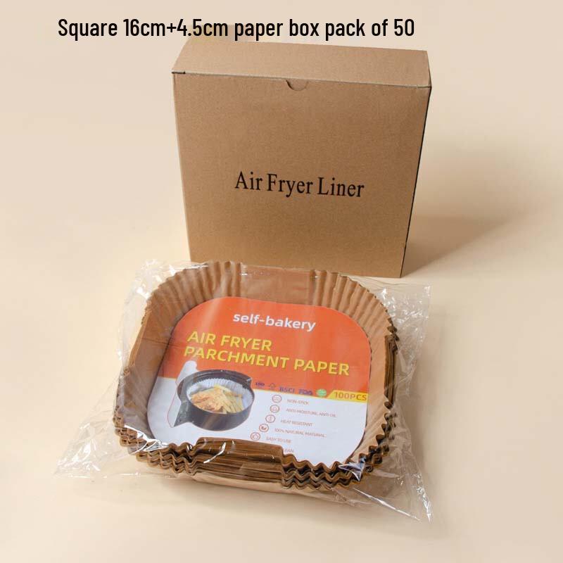 Changbaosen Quadratische Heißluftfritteusen-Papierauskleidungen