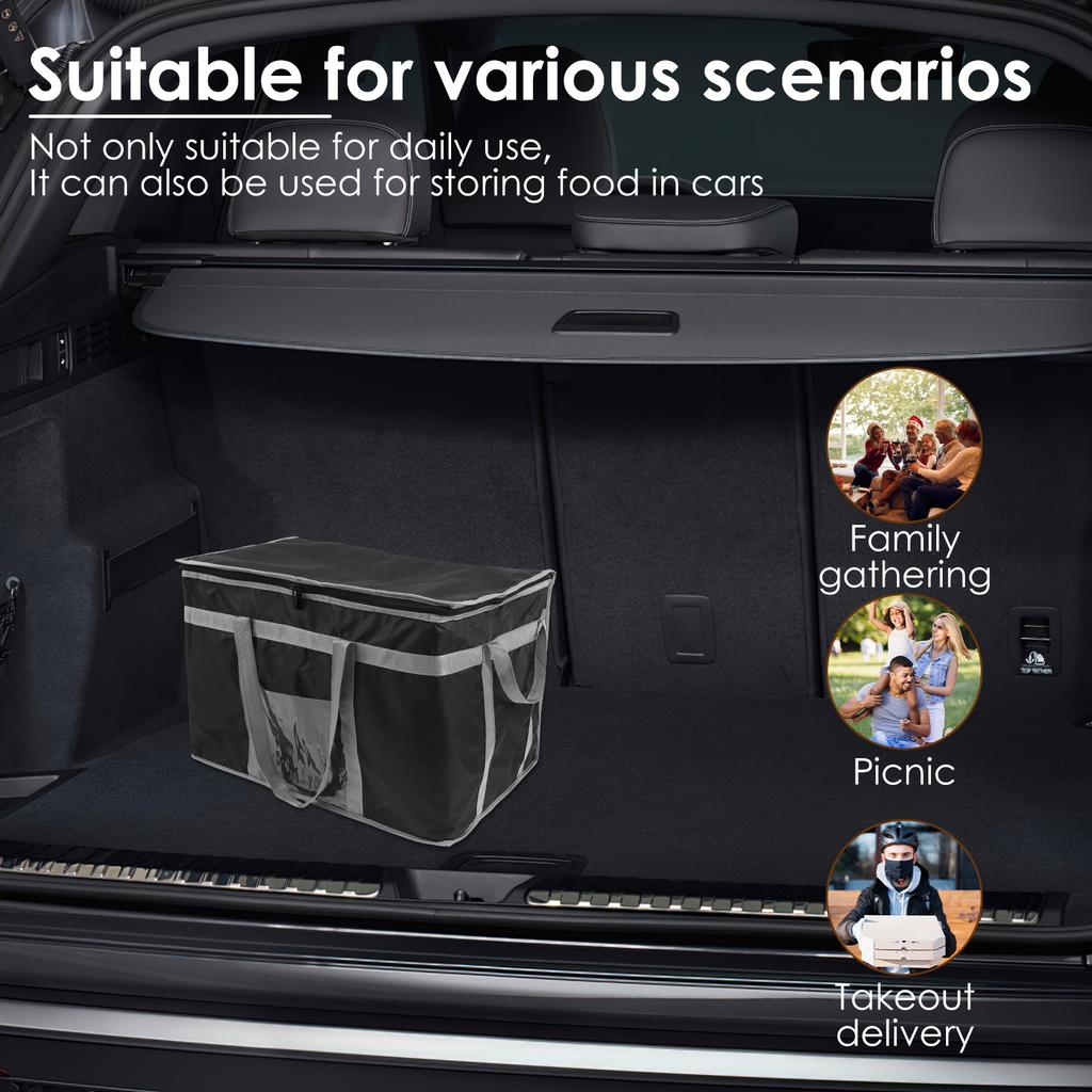 38L Extra Large Travel Lunch Bag Camping Cooler Box Picnic Bag Drink Ice Insulated Cooler Cool Bag Food Drink Storage for Family