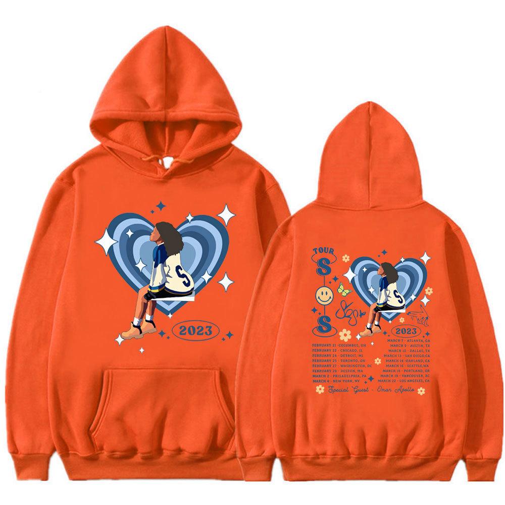 SZA 2023 Concert Tour Women Unisex Hoodies SOS Good Days Fashion Hoodie 