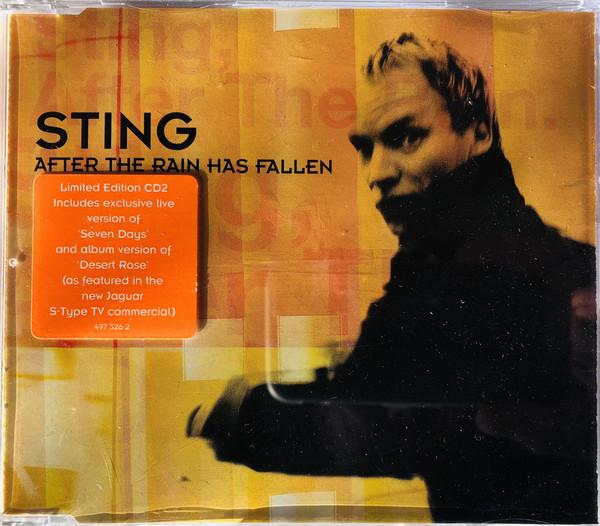 

CD STING - After The Rain Has Fallen 4973262 A&M Records 2000 Non Japan Rock Used