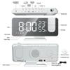 7.5-inch Led Digital Projector Projection Snooze 2 Alarm Clock Fm Radio Timer