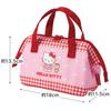 Skater Insulated Lunch Bag with Clasp, Children's Size, For Children's Bento Boxes, Hello Kitty, Always with You, Sanrio KGA0-A