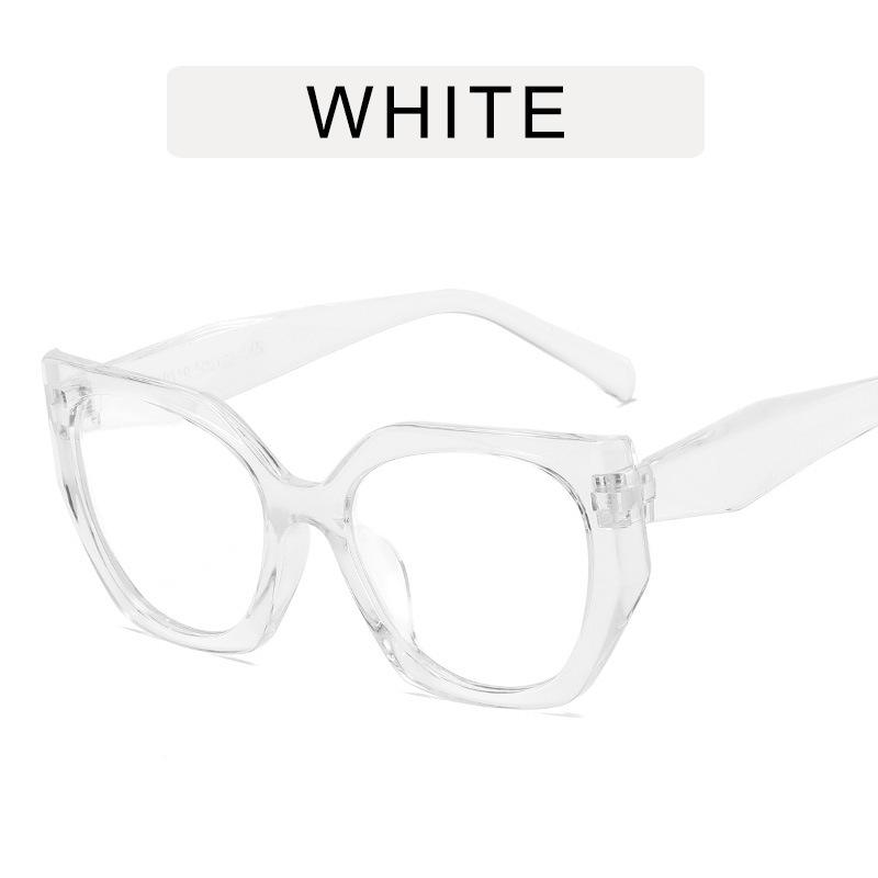Transparent Computer Glasses Frame Women Men Anti Blue Light polygon Eyewear Blocking Glasses Optical Spectacle Eyeglass
