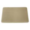 Dual-Layer EVA Cat Litter Mat - Anti-Scatter, Washable, Large Size for Effective Sand Control