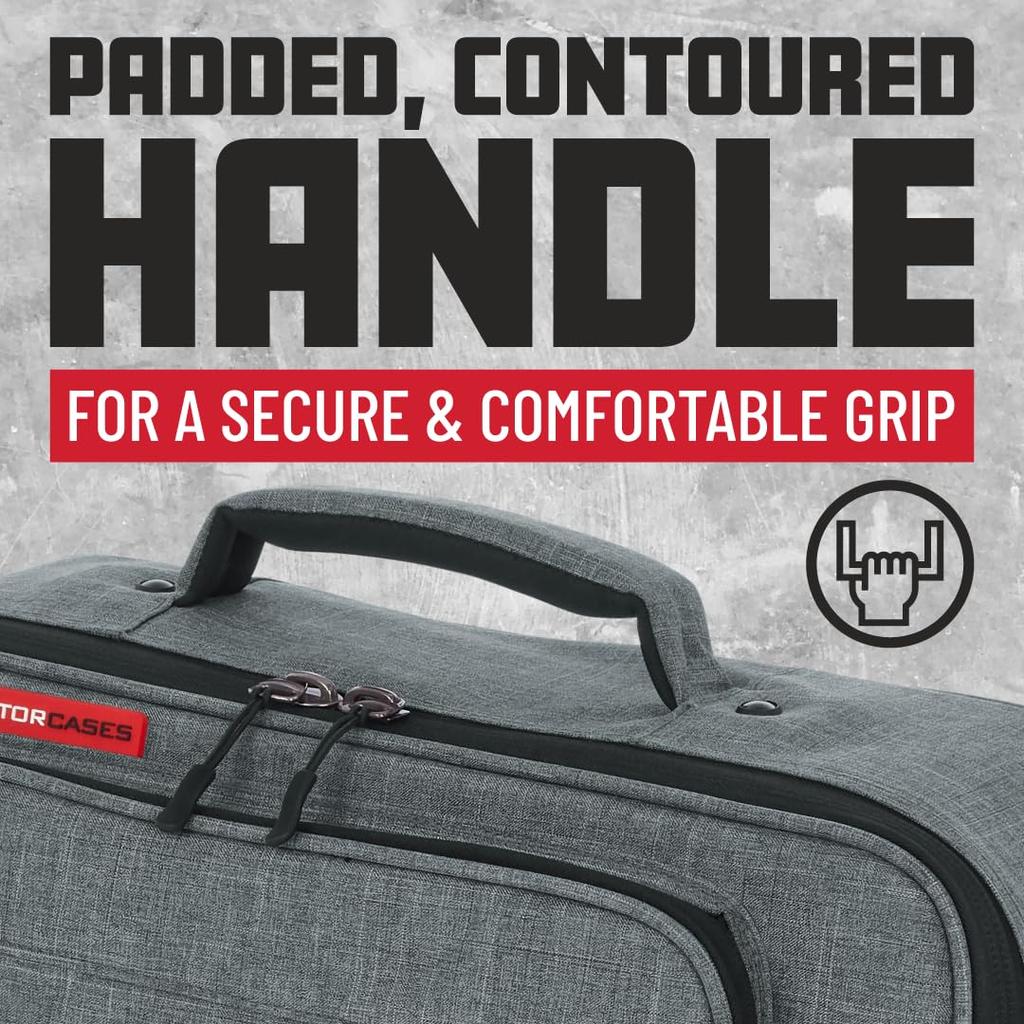 GATOR Transit Accessory Bags Series GT-2412-GRY (for pedalboards, multi-effects, etc.) [Official Japanese Product]