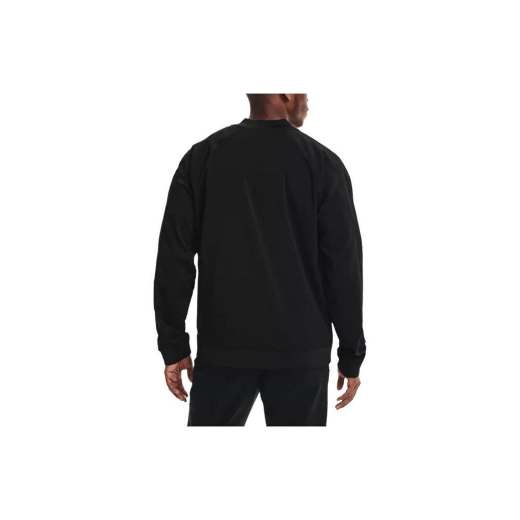 Under Armour Warmup Casual Sports Woven Jacket Men Jacket Black 1356994-001