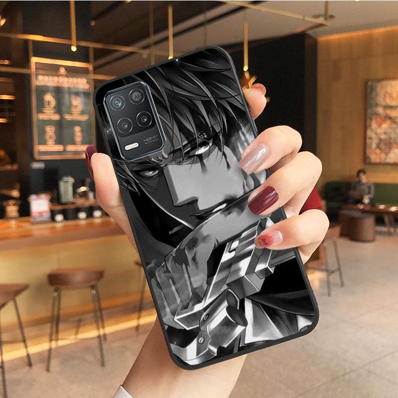 Anime Comic Dämon Titan Deku Handyhülle für OPPO Realme GT 2 Pro X2 Pro XT C25S 8 7 6 Pro 6i GT Master C3 C21Y C11 X3 SuperZoom