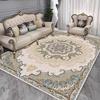French retro Persian carpet door non-slip mat living room sofa tea table crystal velvet large carpet bedroom bed rug
